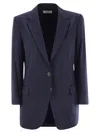 Saulina Antonia - Single-breasted Jacket In Blue