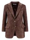 Saulina Antonia Blazer In Brown