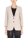 Saulina Adelaide Single-breasted Blazer In Pink