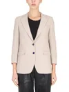 Saulina Antonia Button Jacket In Pink