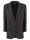 Saulina Antonia - Single-breasted Jacket In Wool Blend