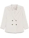 Saulina Assunta Blazer In Neutrals