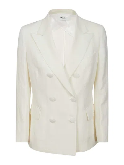 Saulina Chaqueta Casual - Blanco In White