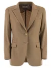 Saulina Milano Angelica - Two-button Blazer In Brown