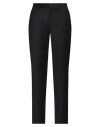Saulina Milano Woman Pants Black Size 12 Virgin Wool, Polyamide, Elastic Fibres