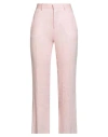 Saulina Milano Woman Pants Light Pink Size 4 Linen In Pink