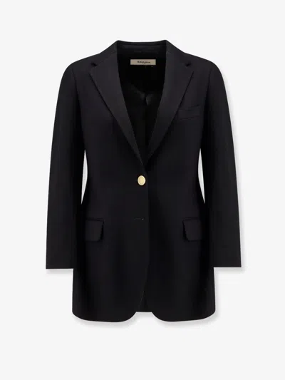Saulina Viscose Bland Antonia Blazer In Black
