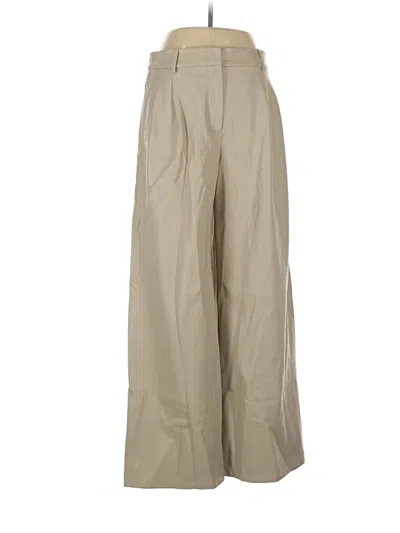 Pre-owned Saunders Collective Khaki Pant In Brown