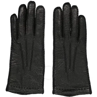 Sauso Black Saara Peccary Gloves