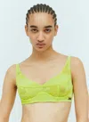 Savage Fenty X Diesel Longline-bra In Green