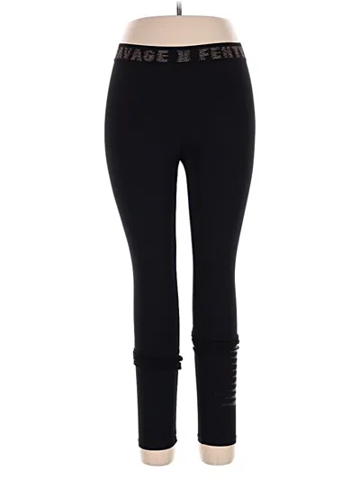 Pre-owned Savage X Fenty Active Pants In Black