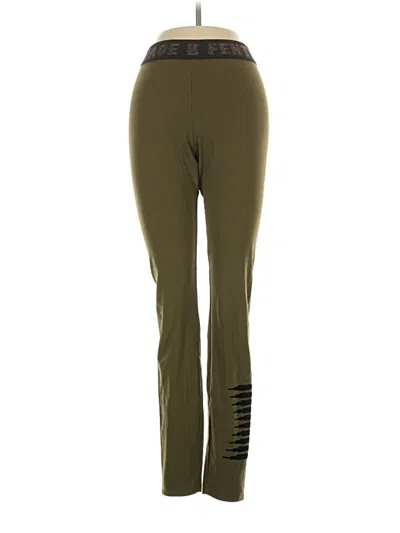 Pre-owned Savage X Fenty Active Pants In Green
