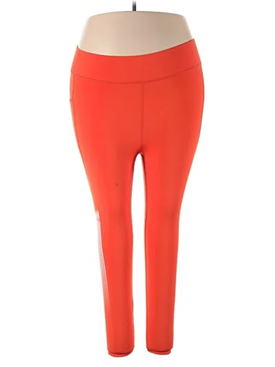 Pre-owned Savage X Fenty Active Pants In Orange