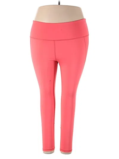 Pre-owned Savage X Fenty Active Pants In Pink