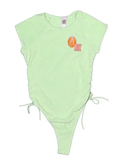 Pre-owned Savage X Fenty Bodysuit In Green