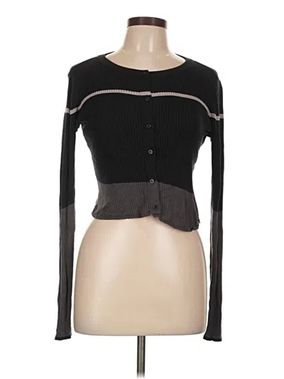 Pre-owned Savage X Fenty Cardigan Sweater In Black