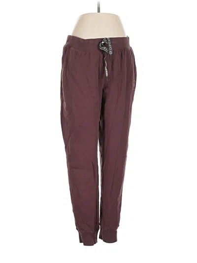 Pre-owned Savage X Fenty Casual Pants In Burgundy