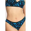 Savage X Fenty City Kitty High Leg Bikini In Blue