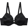 Savage X Fenty Core Microfiber T-shirt Bra In Black