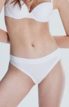 Savage X Fenty Essentials Cotton Blend Cheeky Briefs In White