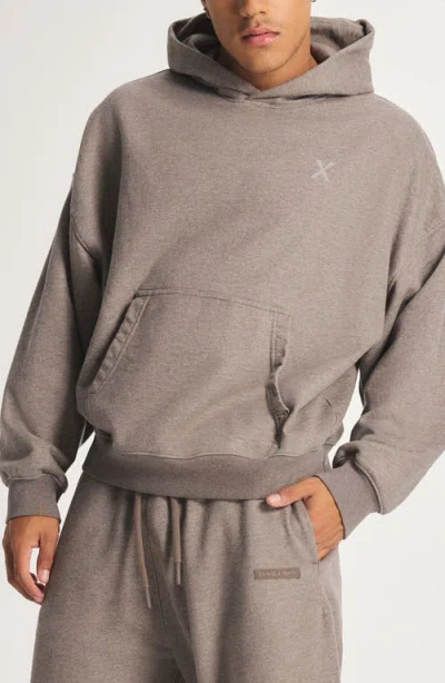 Savage X Fenty Fleece Hoodie In Gray