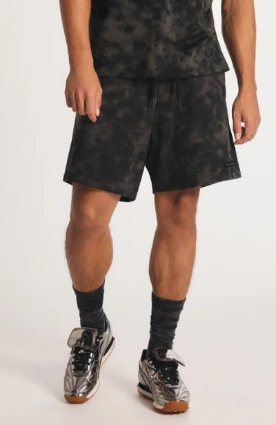 Savage X Fenty Fleece Shorts In Black