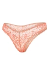 Savage X Fenty Keepsake Lace Brazilian Briefs In Tiramisu Tan