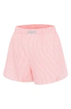 Savage X Fenty Kickback Casuals Pajama Boxers In Pink