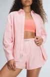 Savage X Fenty Kickback Casuals Pajama Button-up Shirt