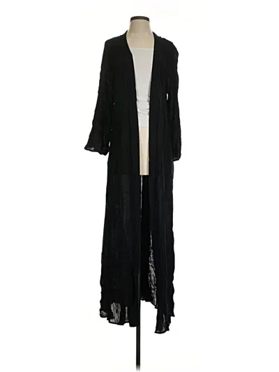Pre-owned Savage X Fenty Kimono In Black