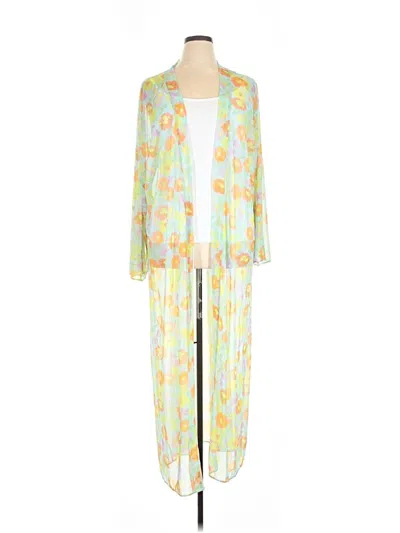 Pre-owned Savage X Fenty Kimono In Yellow