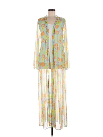 Pre-owned Savage X Fenty Kimono In Yellow