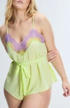Savage X Fenty Lacestruck Sleep Romper