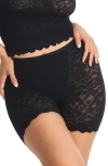 Savage X Fenty Lacy Dreams Pajama Shorts In Black