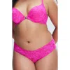 Savage X Fenty Lavish Lace Hipster Briefs In Frisky Pink