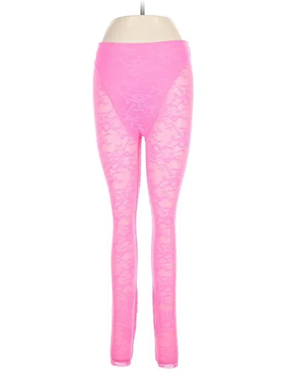 Pre-owned Savage X Fenty Leggings In Pink