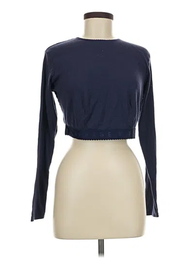 Pre-owned Savage X Fenty Long Sleeve T-shirt In Blue