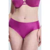 Savage X Fenty Microfiber No-show Hipster Briefs In Purple