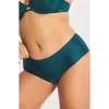 Savage X Fenty Microfiber No-show Hipster Briefs In Blue