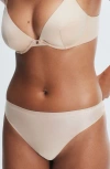 Savage X Fenty Microfiber No-show Thong In White