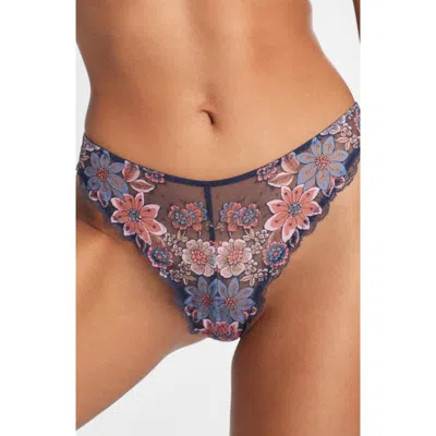 Savage X Fenty Mod Poppy Brazilian Panties In Multi