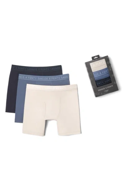 Savage X Fenty Savage Classics 3-pack Boxer Briefs In Multi