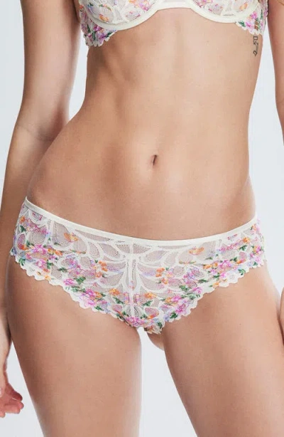 Savage X Fenty Not Sorry Tanga In Ivory White