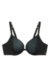 Savage X Fenty Savage Not Sorry Low Plunge Unlined Glissenette Bra In Animal Print