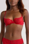 Savage X Fenty Savage Not Sorry Unlined Lace Balconette Bra