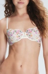 Savage X Fenty Savage Not Sorry Lace Underwire Bra In Ivory White