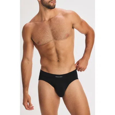 Savage X Fenty Savage X Cotton Blend Briefs In Black