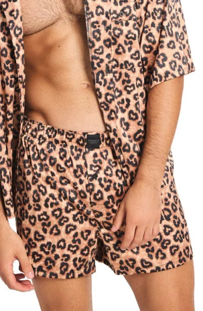 Savage X Fenty Savage X Satin Boxers In Multi