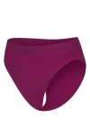 Savage X Fenty Seamless High Waist Bikini Panties In Purple