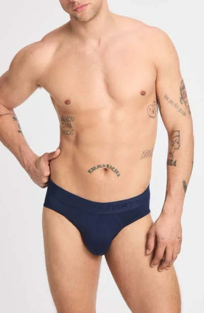 Savage X Fenty Shadow Fit Briefs In Blue